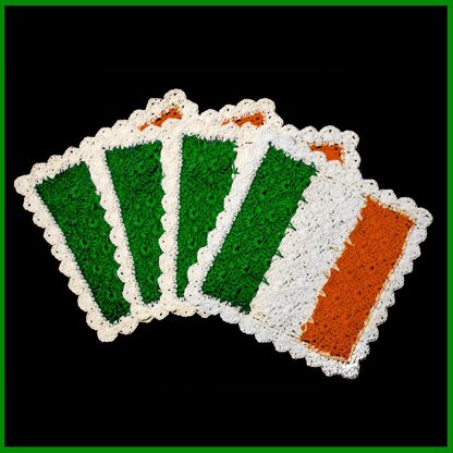 Irish Flag Coasters