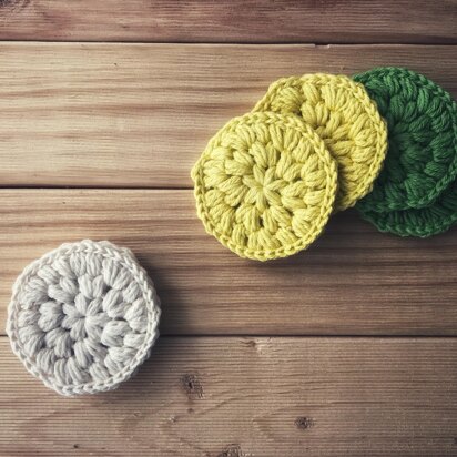 Crochet Reusable Face Scrubbies