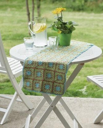 Table Runner in Bernat Handicrafter Crochet Thread