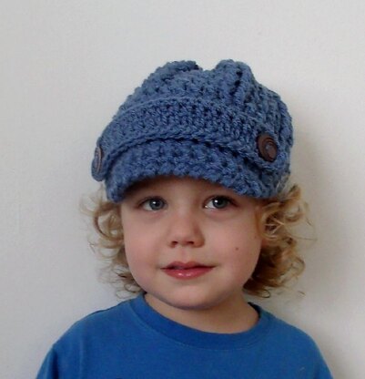 Newsboy Hat Any Size Any Yarn Hat
