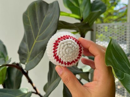 Hacky Sack Crochet Pattern: Baseball, Basketball, Rugby