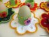 Easter Flower Egg Holder