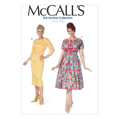 McCall's Misses'/Women's Dresses M7086 - Sewing Pattern