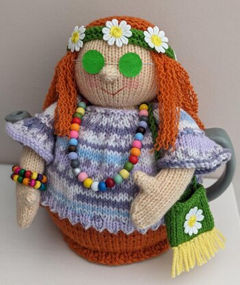 Happy Hippy tea cosy