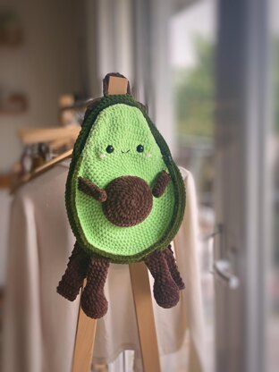 Backpack Avocado for kids