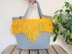 Fringe Basket Bag