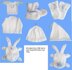 Cute Baby Outfits to Knit in 2 & 3 ply - Rabbit, Ballerina