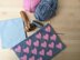 Hearts Zipper Tapestry Crochet Pouch/Accessory Bag