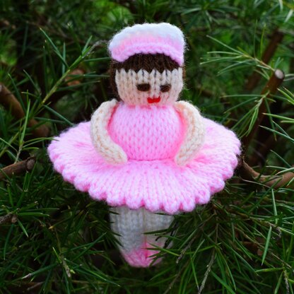Charlotte the Ballerina Doll Knitting Pattern - Toy Knitting Pattern.