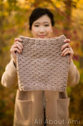 Dotty Cowl Knit Patterns