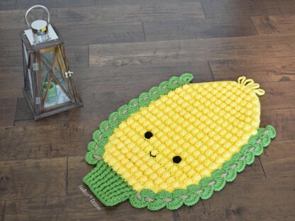 Corny The Cob Corn Rug