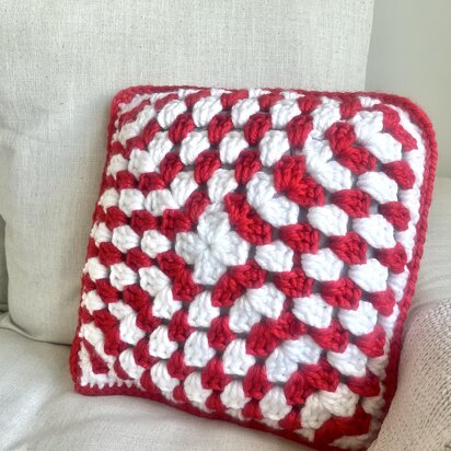 Candy Cane Throw Pillow