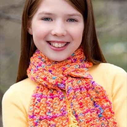 Funtastic Scarf in Red Heart Gumdrop - LW2888