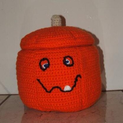 Jack O'Lantern Container