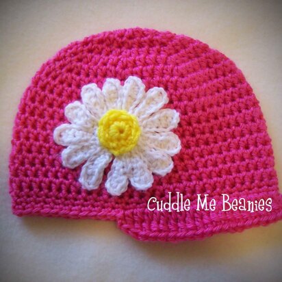 Daisy Newsboy Beanie