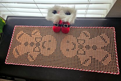 Gingerbread Man Table Runner