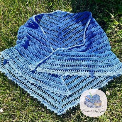 Maple Triangle Shawl Pattern