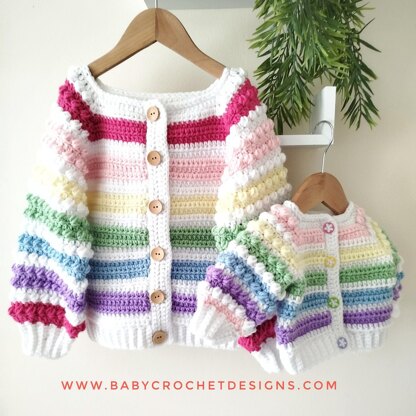 Spring Berry Cardigan