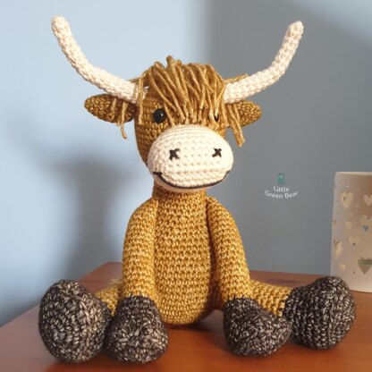 Ogden the Ox - UK Terminology - Amigurumi