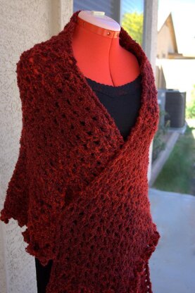 C01 Boucle Shawl