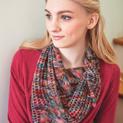 Bleddyn Scarf in Berroco Boboli Lace and Ultra Alpaca Fine - PDF334-2