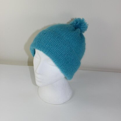Party Angel Bobble Beanie Hat