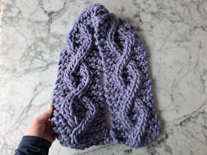 Aran Afternoon Scarf