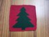 Christmas tree coaster