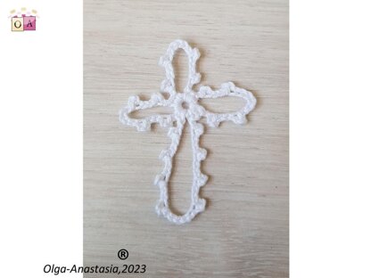 Small crochet cross 2