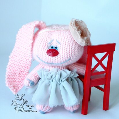 Bunny Marshmallows - knitting pattern