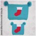 Intarsia -  Simple Christmas Stocking - Chart Only