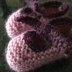 Garter Stitch Baby Bootees