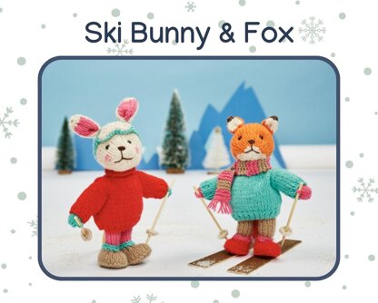 Ski Bunny and Fox