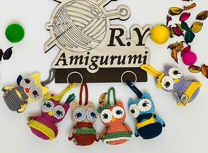 Amigurumi magical owl