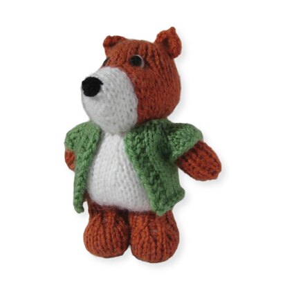 Robbie the Fox - knitting pattern