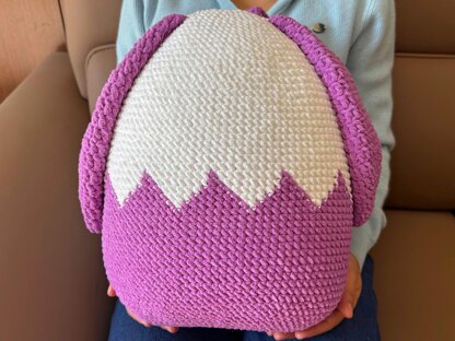 Easter Crochet: Bunny Egg Pillow Amigurumi
