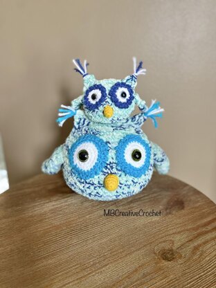 Pocket Owl & Large Plushie