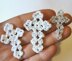 Crochet Cross favor pattern