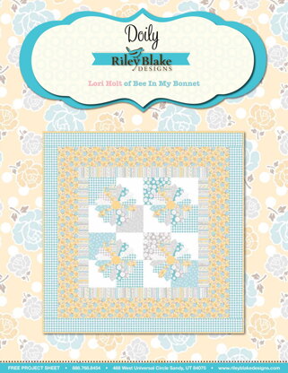 Riley Blake Doily - Downloadable PDF