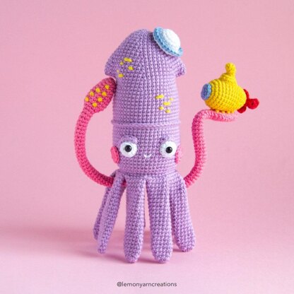 Nemo the Kraken Crochet Pattern