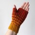 Two-Color Gradation Fingerless Gloves