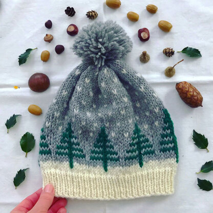 Yankee Knitter Designs 35 Pine Tree Hat PDF