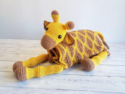 Giraffe blanket best sale knitting pattern