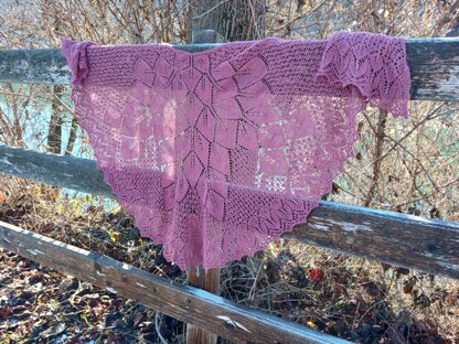 French Maple Shawl