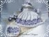 Hearts fairisle Dress Set 16-22” doll/newborn/0-3m baby