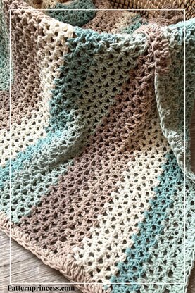 Mandala Yarn Baby Blanket