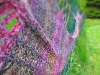 Sideways Soft Focus Scarf