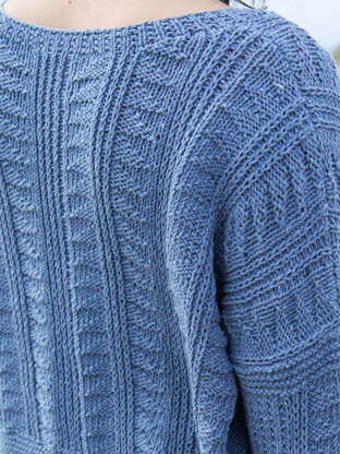 Opa Pullover in Berroco Indigo PDF