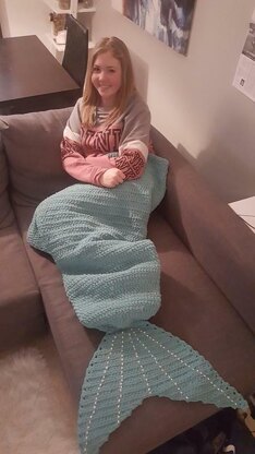 CALYPSO Mermaid  tail blanket