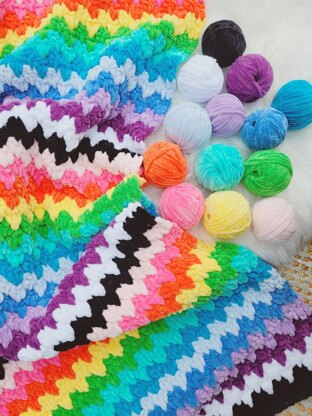 Rainbow Cuddle Blanket - UK Terms